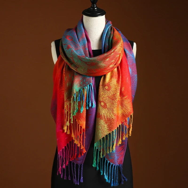 Bohemian Cashmere Wrap