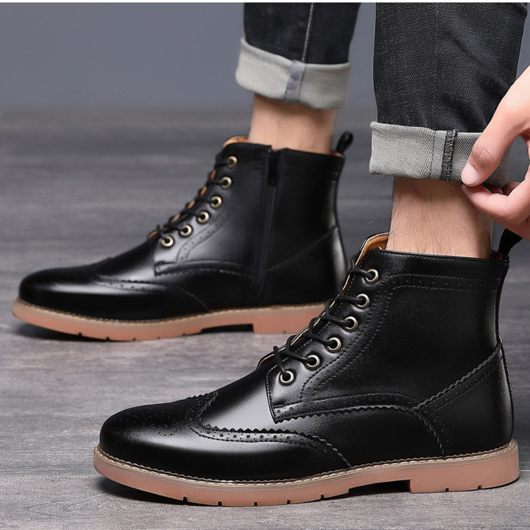 Giovanni Leather Boots