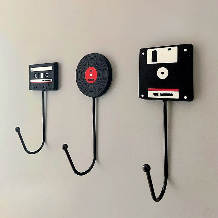 Retro Vibes Wall Hooks