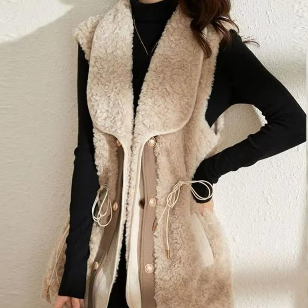 Bianca Sherpa Fleece Vest