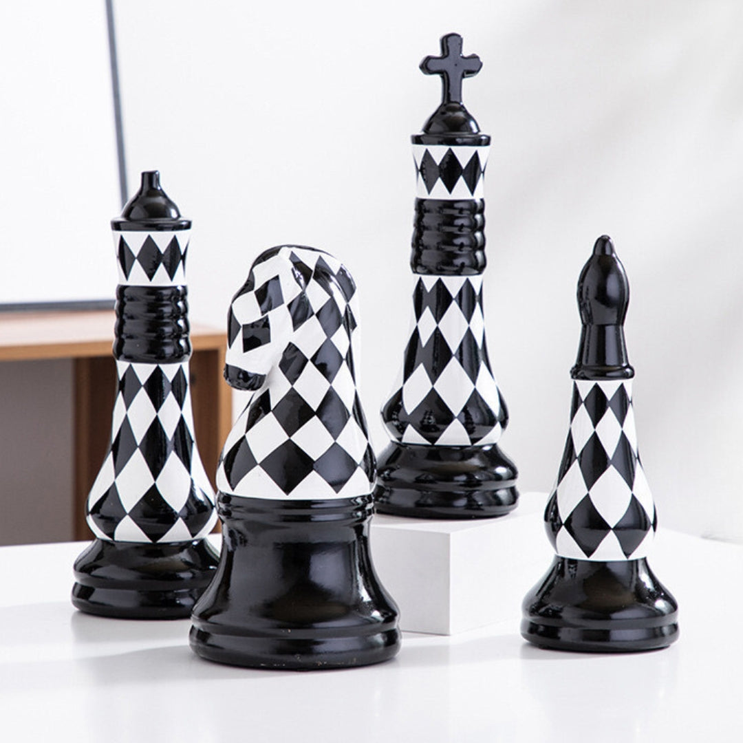 Harlequin Chess Decor