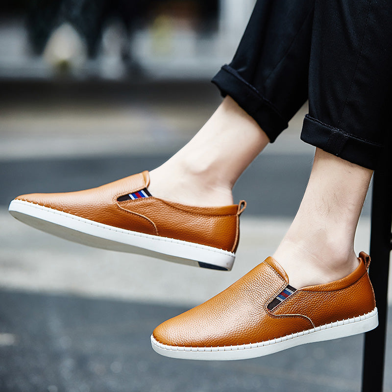 Veneto Leather Slip-Ons