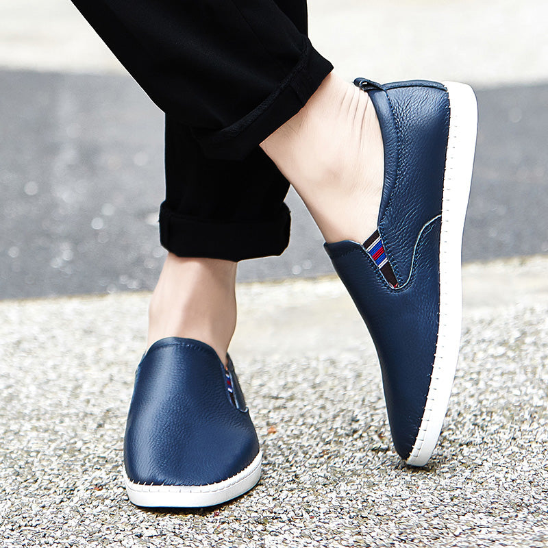 Veneto Leather Slip-Ons