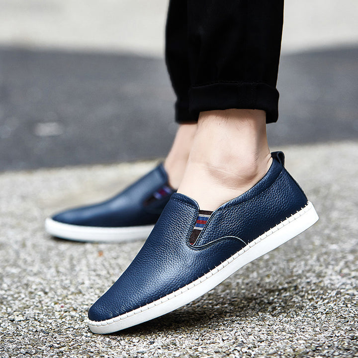 Veneto Leather Slip-Ons