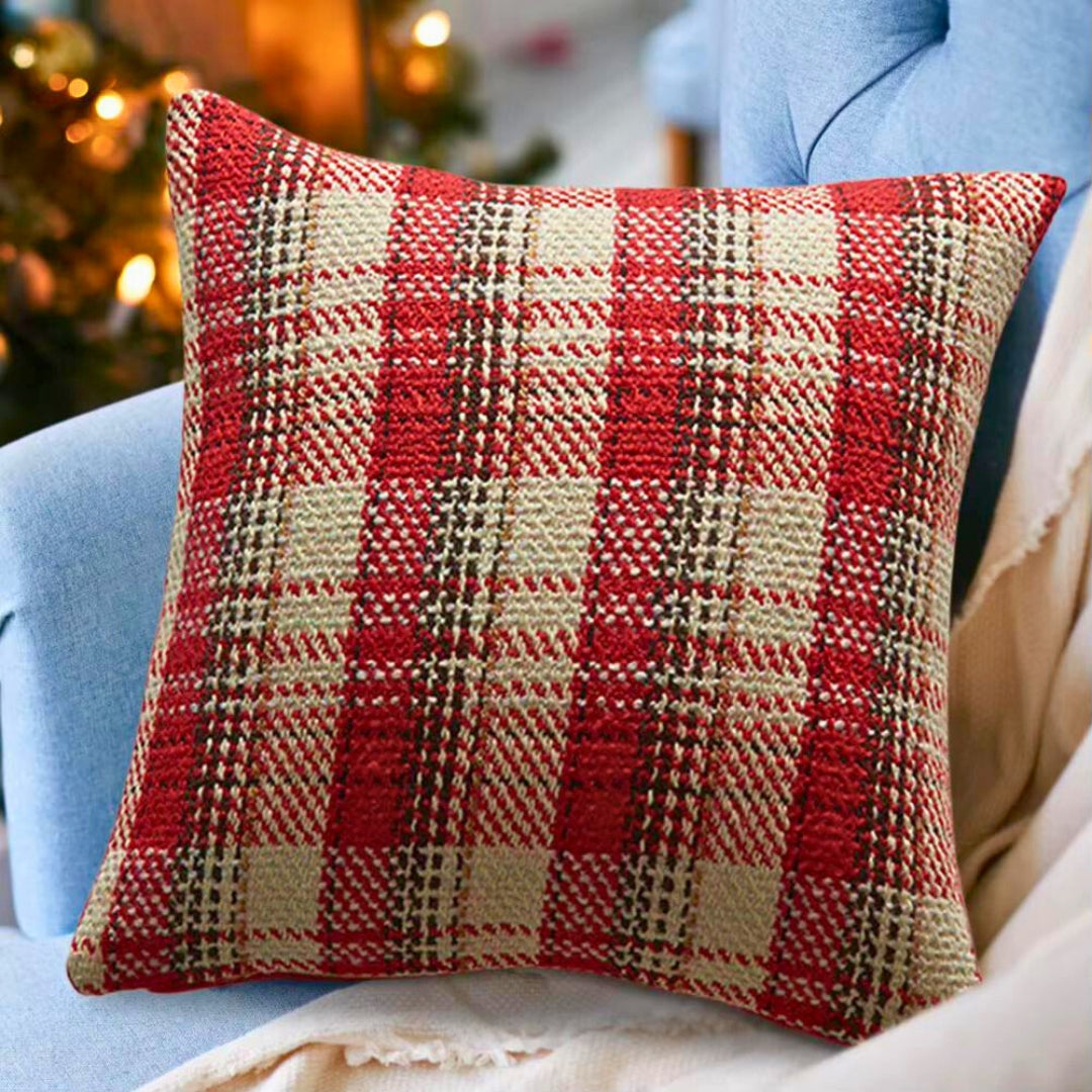 Jolly Christmas Patchwork Pillow Covers