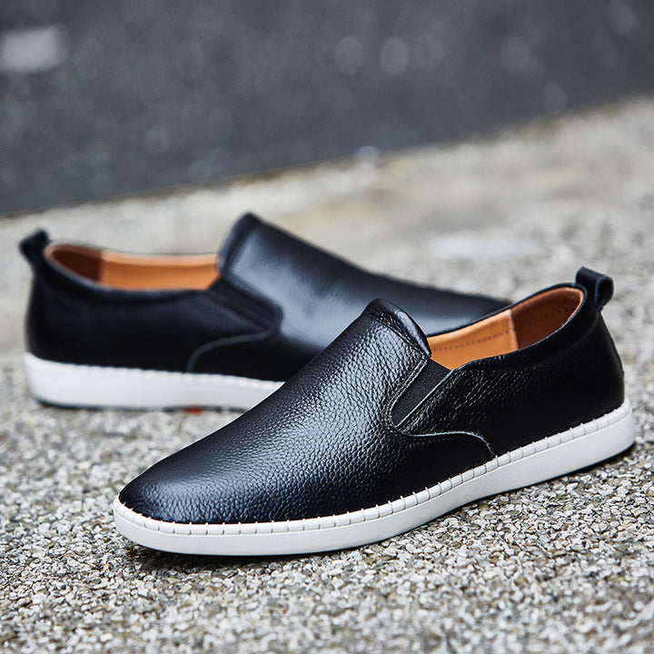 Veneto Leather Slip-Ons