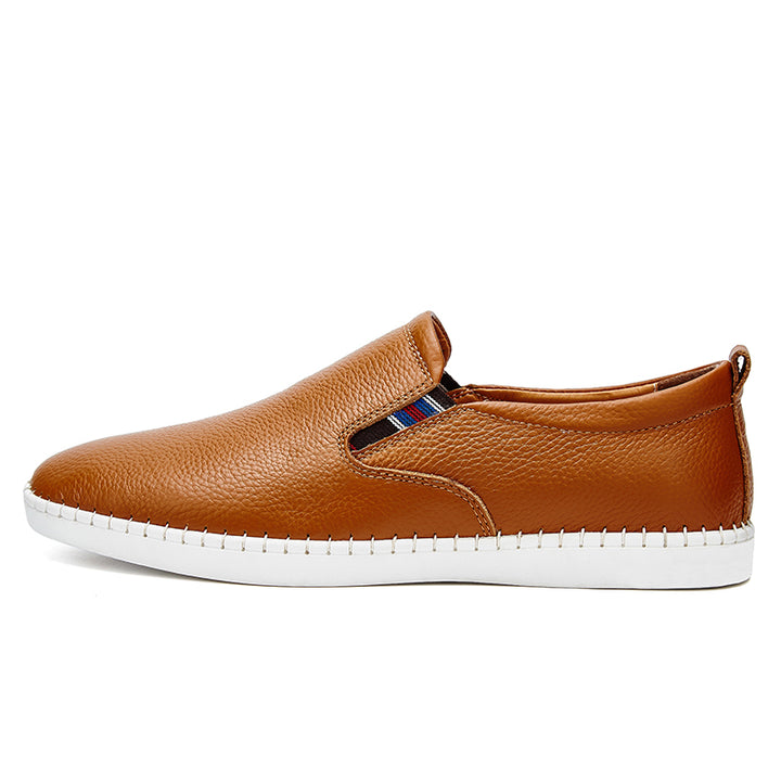 Veneto Leather Slip-Ons