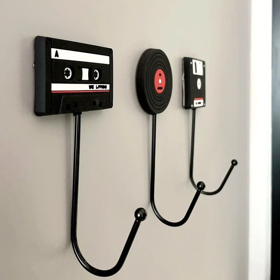 Retro Vibes Wall Hooks