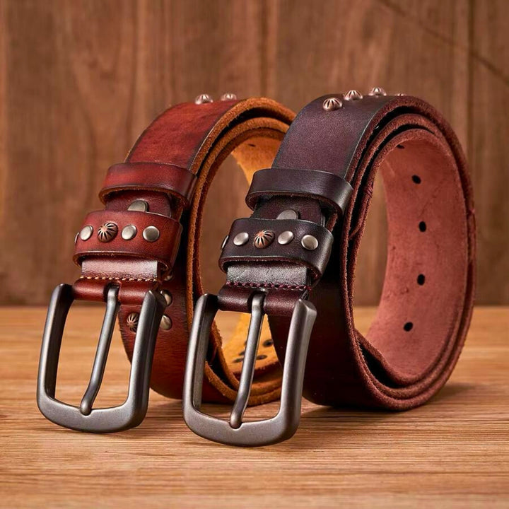 Rustic Frontier Studded Belt