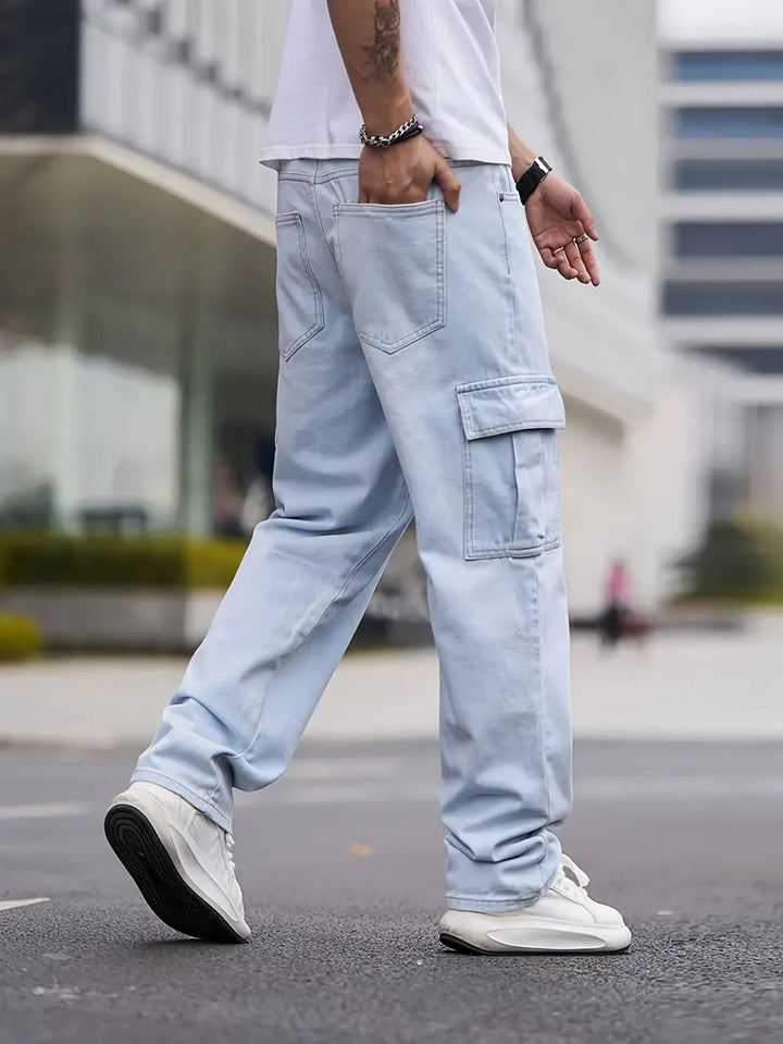 Skyline Denim Cargo Pants