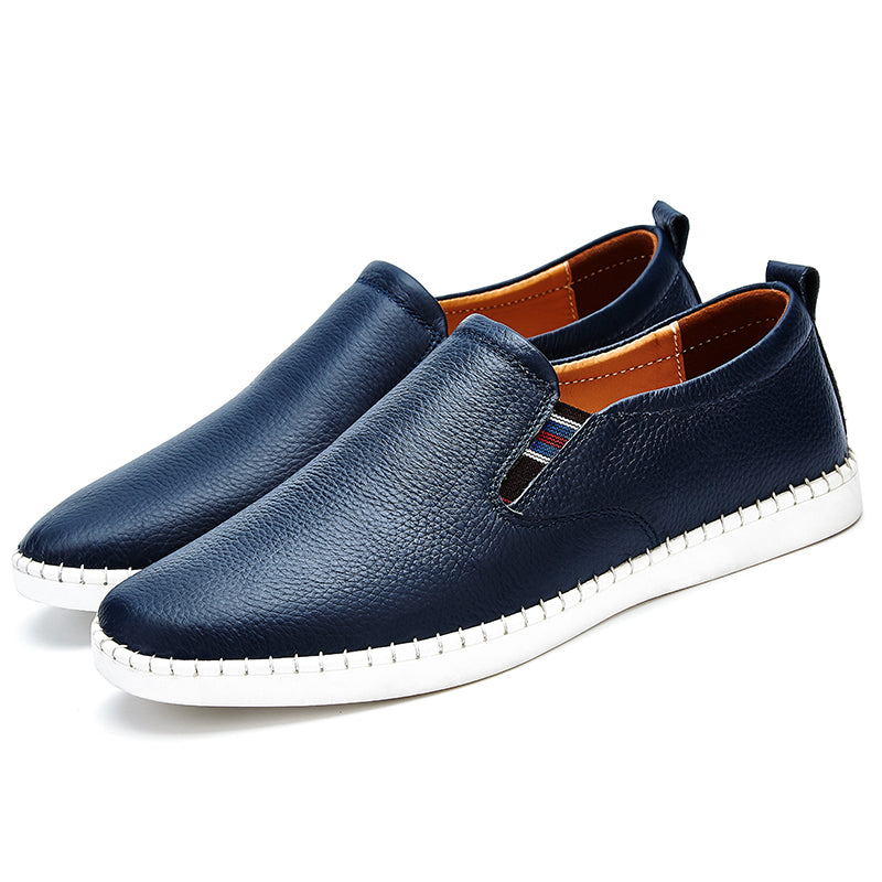 Veneto Leather Slip-Ons