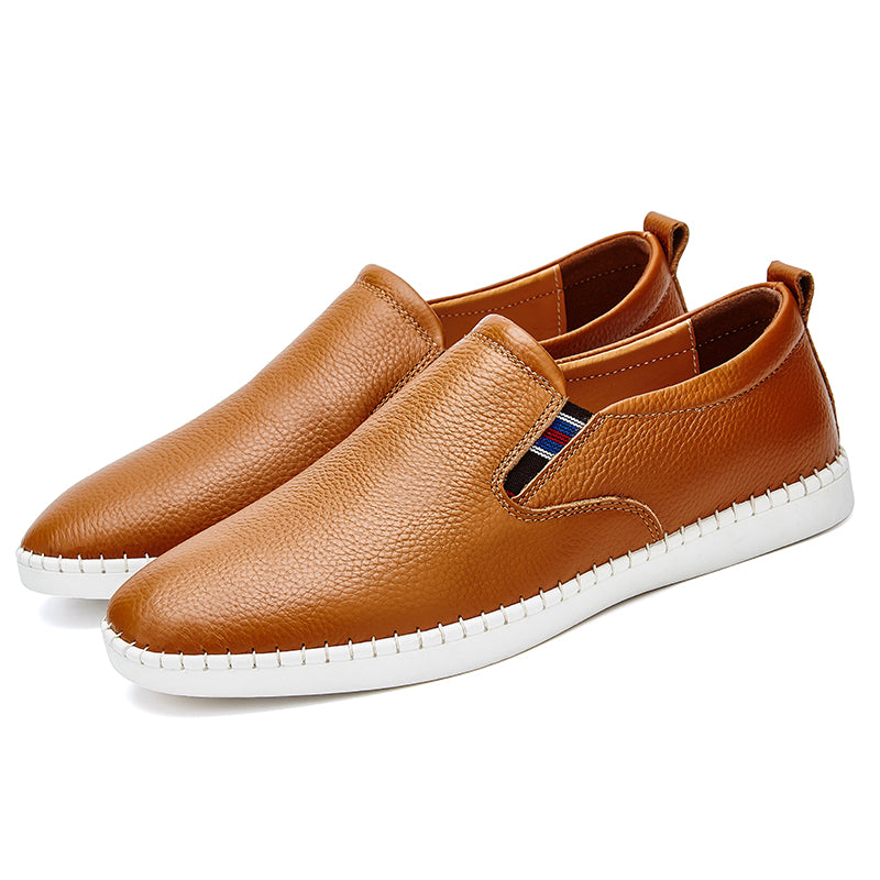 Veneto Leather Slip-Ons