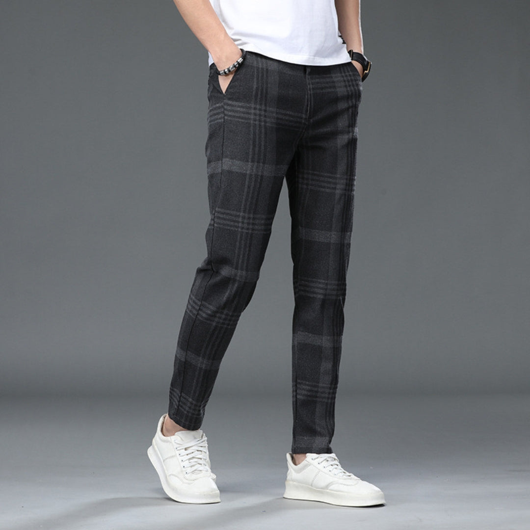 Urban Plaid Trousers