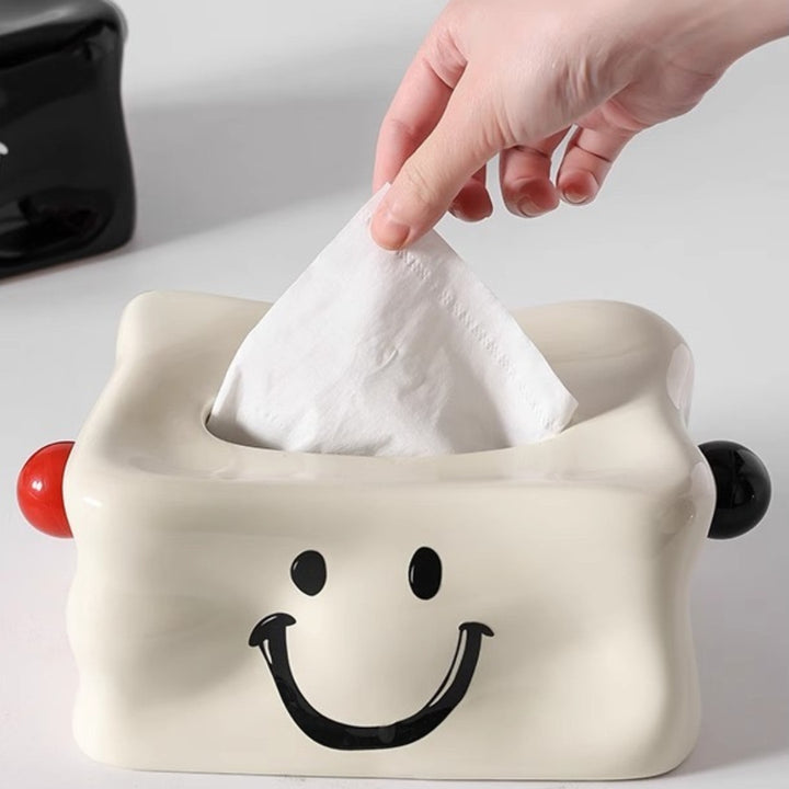 Happy Grin Tissue Holder