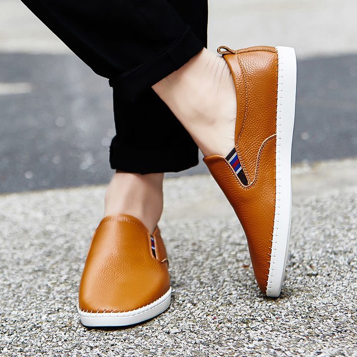 Veneto Leather Slip-Ons