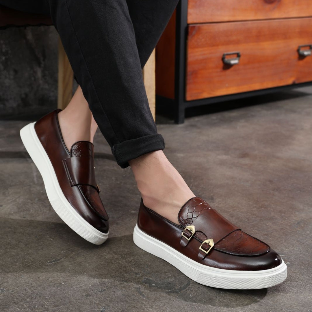 Sorrento Double Leather Loafers