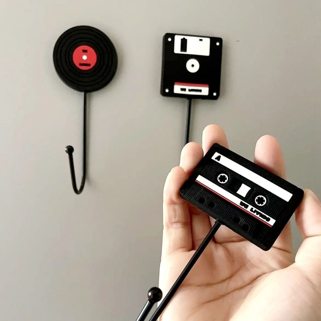 Retro Vibes Wall Hooks