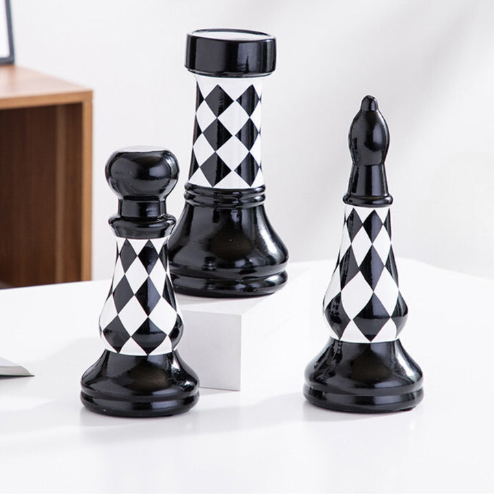 Harlequin Chess Decor