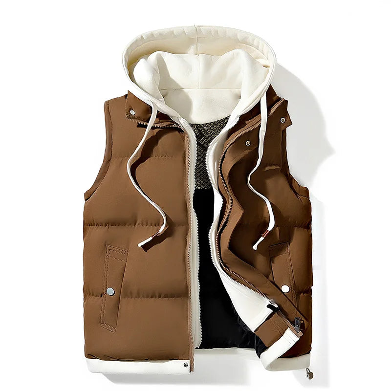 Everwood Soft Shell Hooded Puffer Gilet