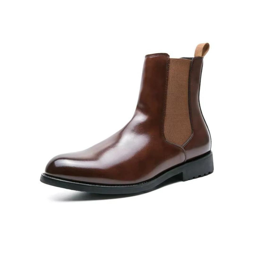 Gianni Chelsea Leather Boots - Ferruccio Mancini Collection