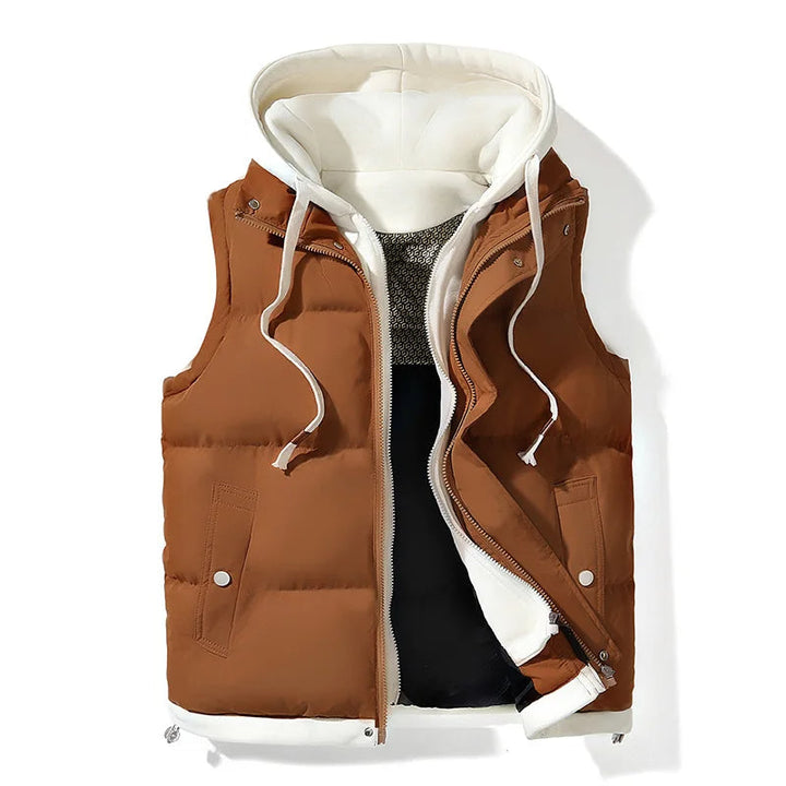 Everwood Soft Shell Hooded Puffer Gilet