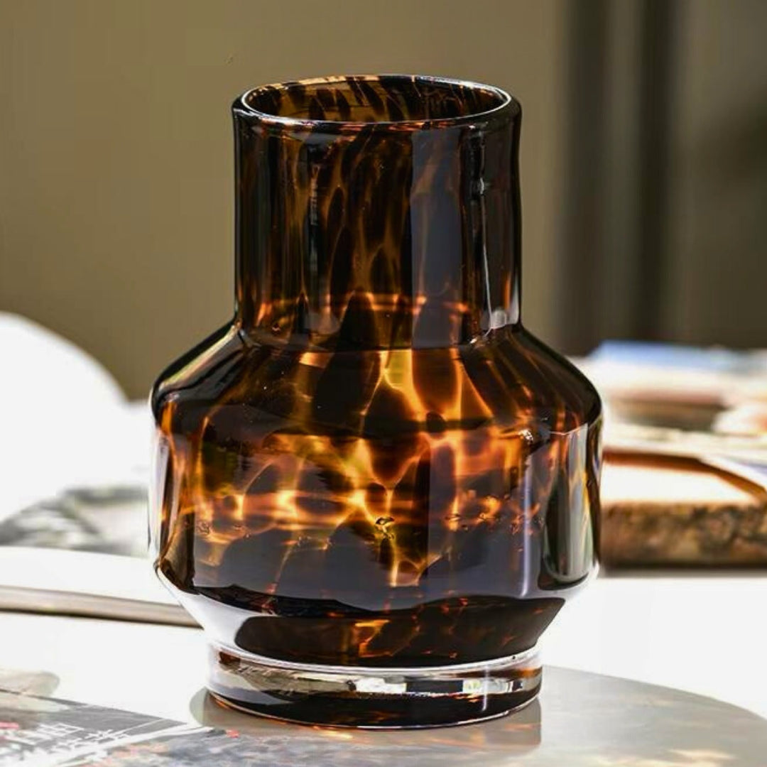 Regelo Amber Glow Artisan Vases