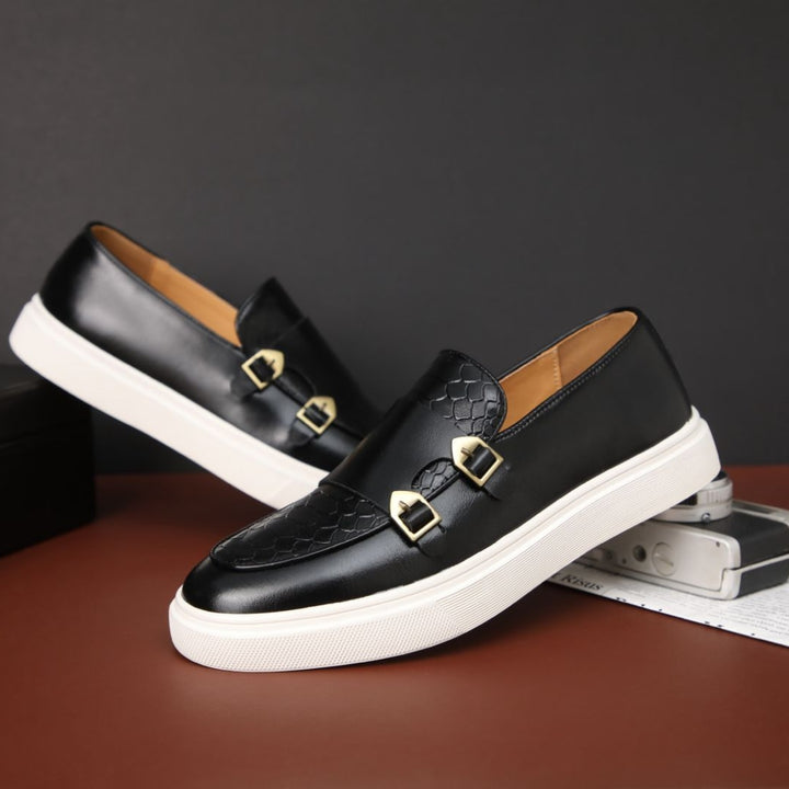 Sorrento Double Leather Loafers