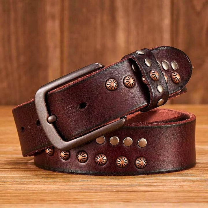 Rustic Frontier Studded Belt