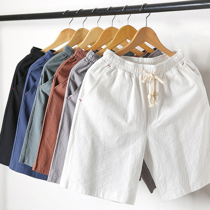 Coastal Breeze Linen Shorts