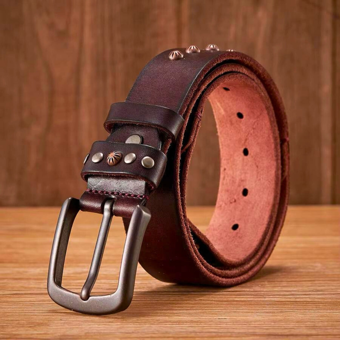 Rustic Frontier Studded Belt