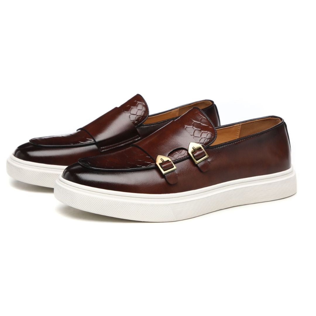 Sorrento Double Leather Loafers