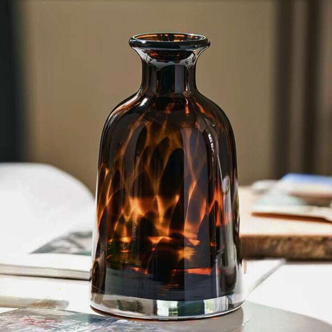 Regelo Amber Glow Artisan Vases