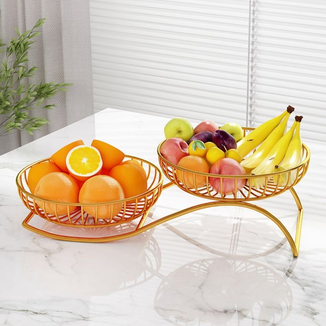 Aria Two-Tier Fruit Tray