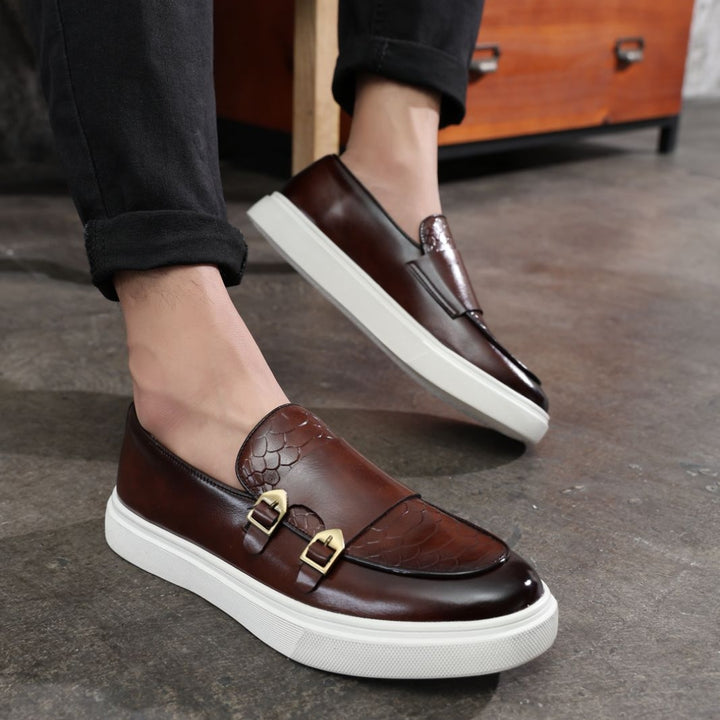 Sorrento Double Leather Loafers