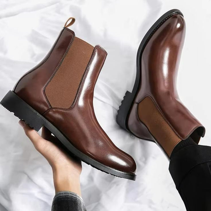 Gianni Chelsea Leather Boots - Ferruccio Mancini Collection