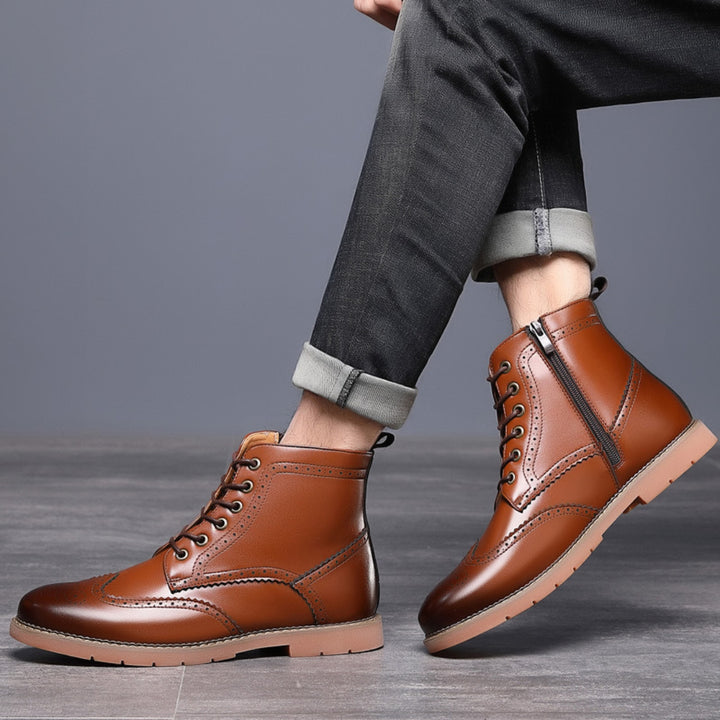 Giovanni Leather Boots