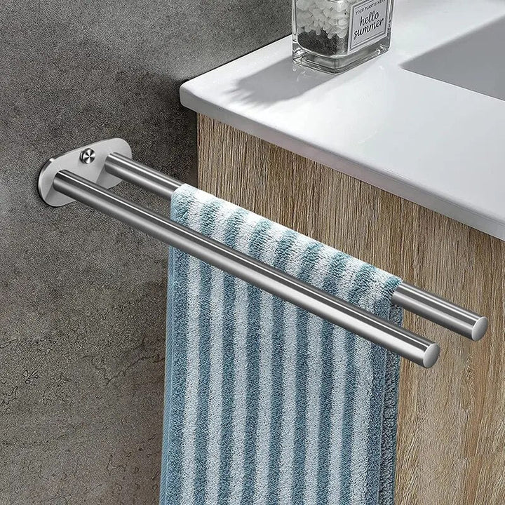 TwinSteel Double Towel Rack