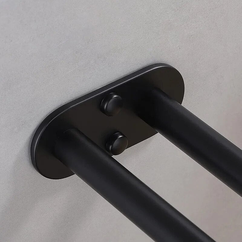 TwinSteel Double Towel Rack