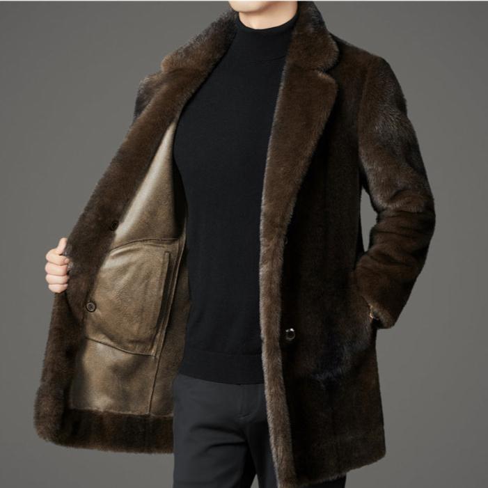 Giovanni Velvet Mink Coat