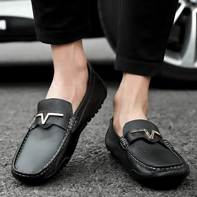 Domenico Ferrara Leather Loafers