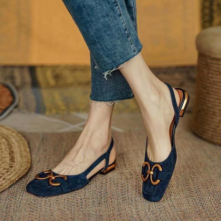 Sophia Suede Flats