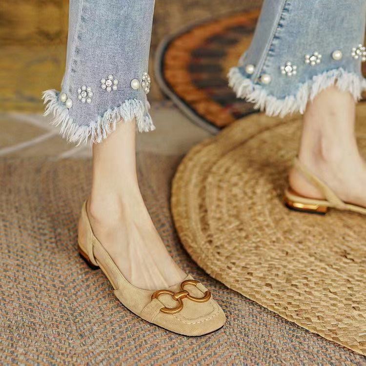 Sophia Suede Flats