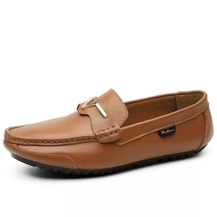 Domenico Ferrara Leather Loafers