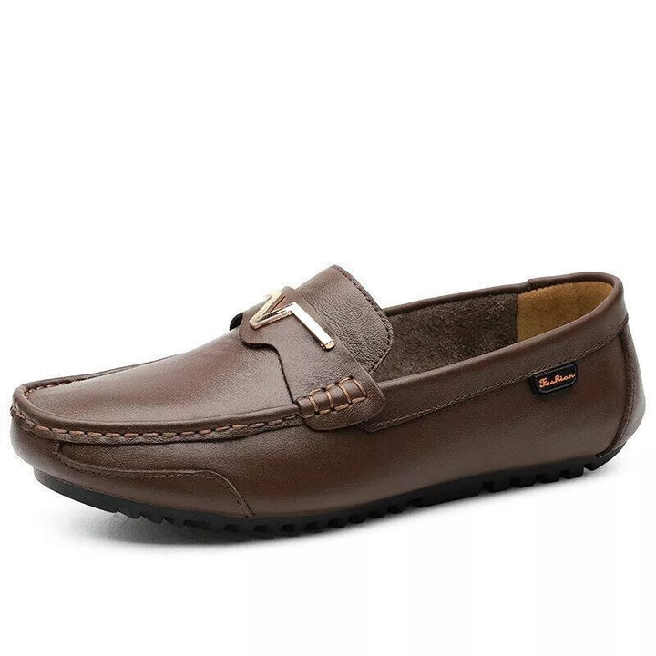 Domenico Ferrara Leather Loafers