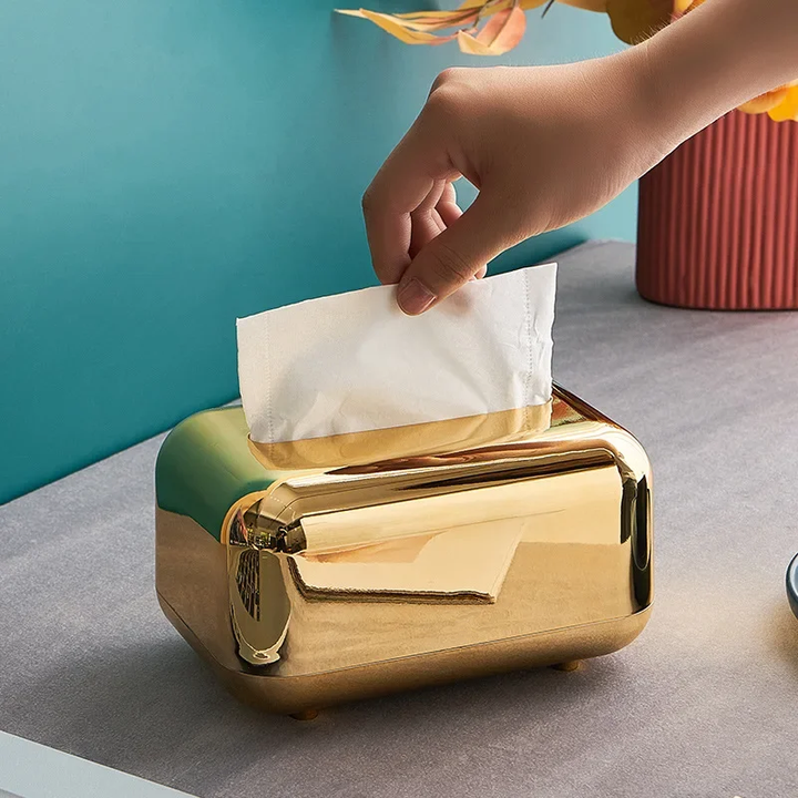 Aurum Elegance Tissue Box