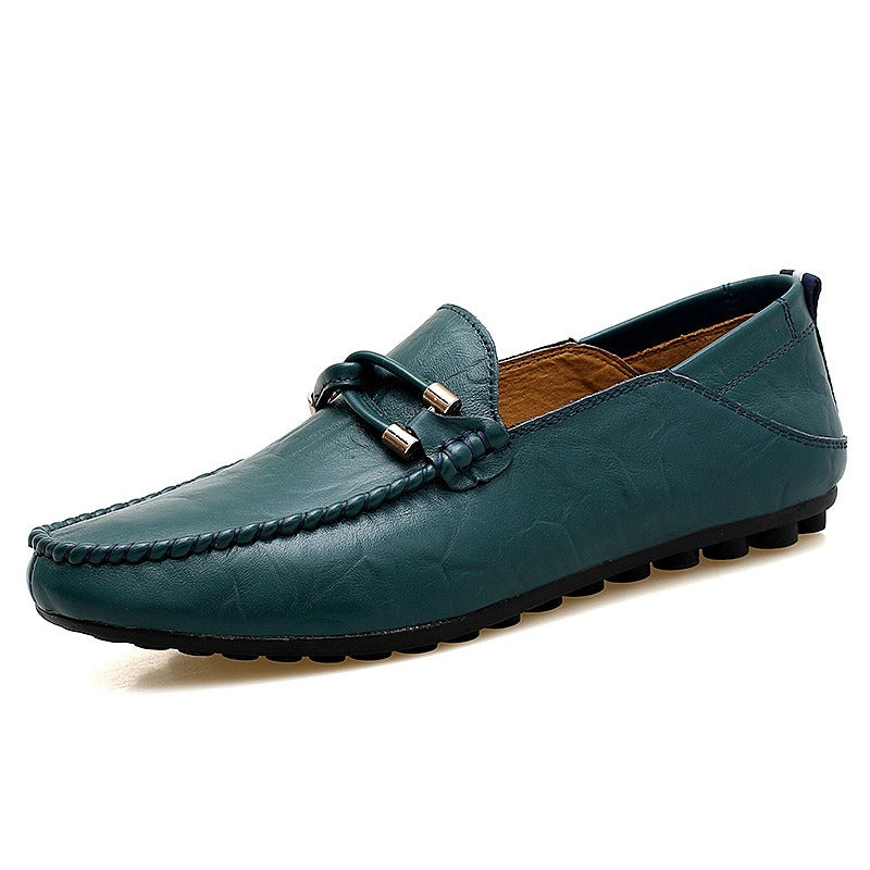 Vittorio Valente Leather Moccasins