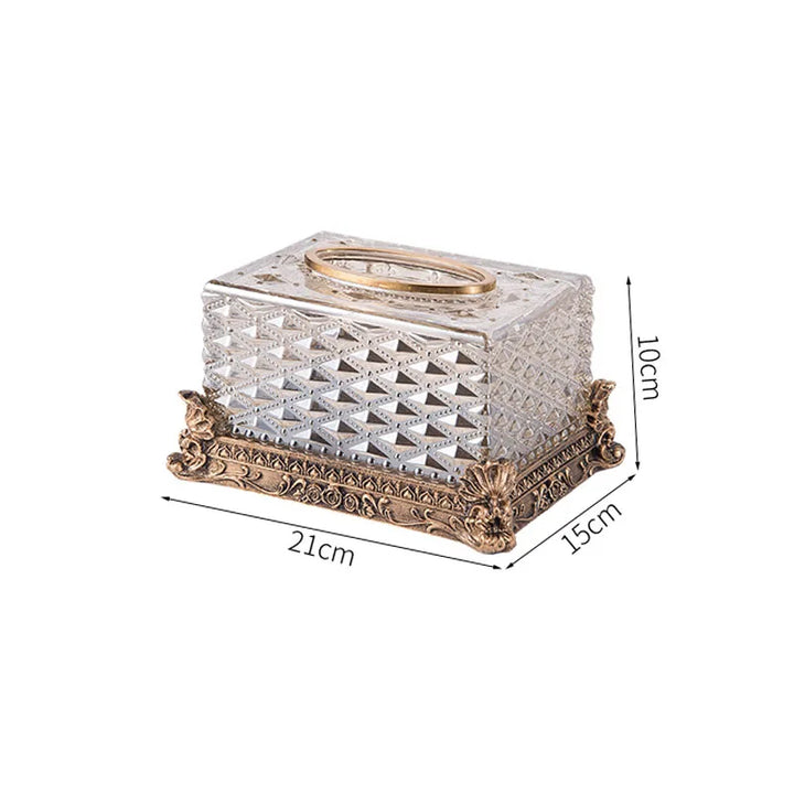 Versailles Crystal Grandeur Tissue Box