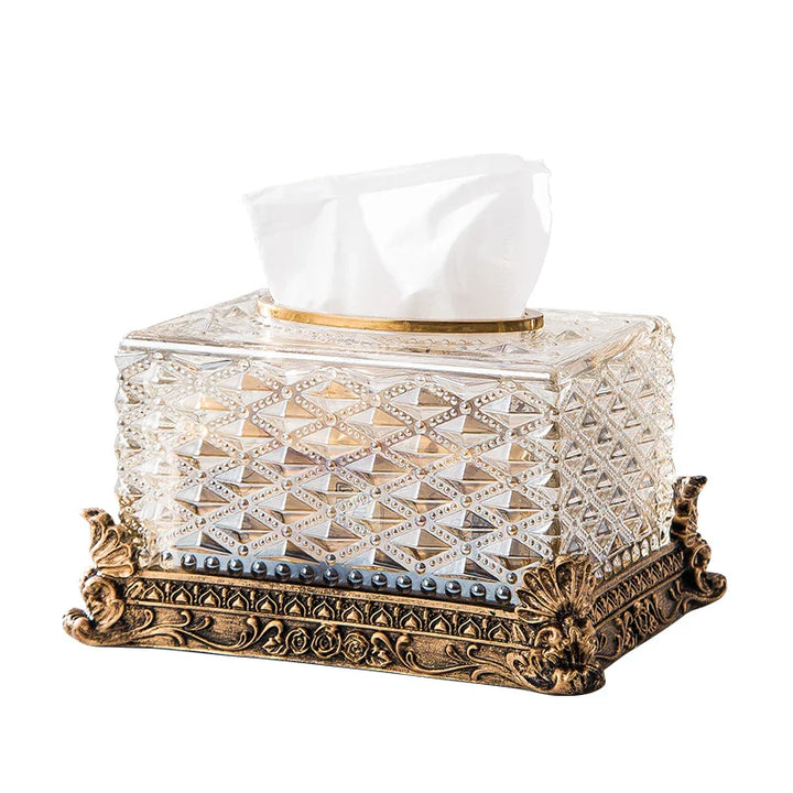 Versailles Crystal Grandeur Tissue Box