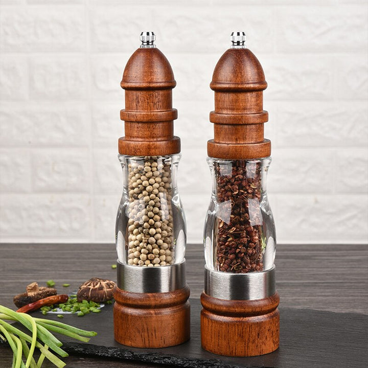 HomeChic Wooden Salt&Papper Grinder