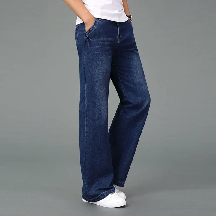 Men's Boot-Cut Flare Denim Jeans